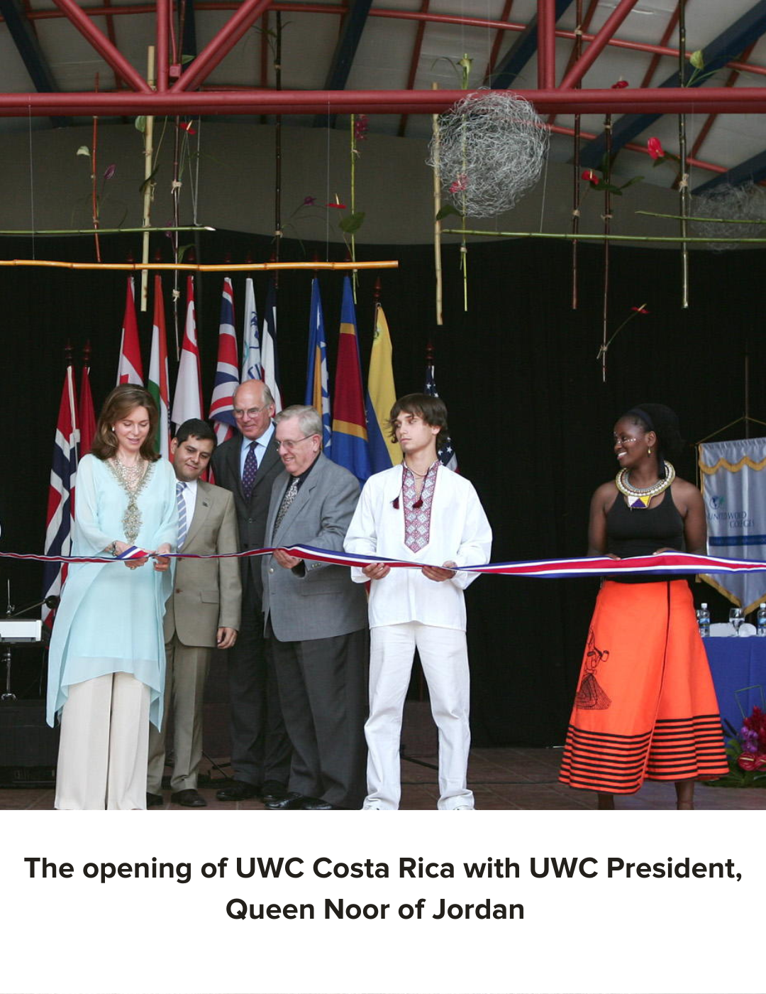 The opening of UWC Costa Rica
