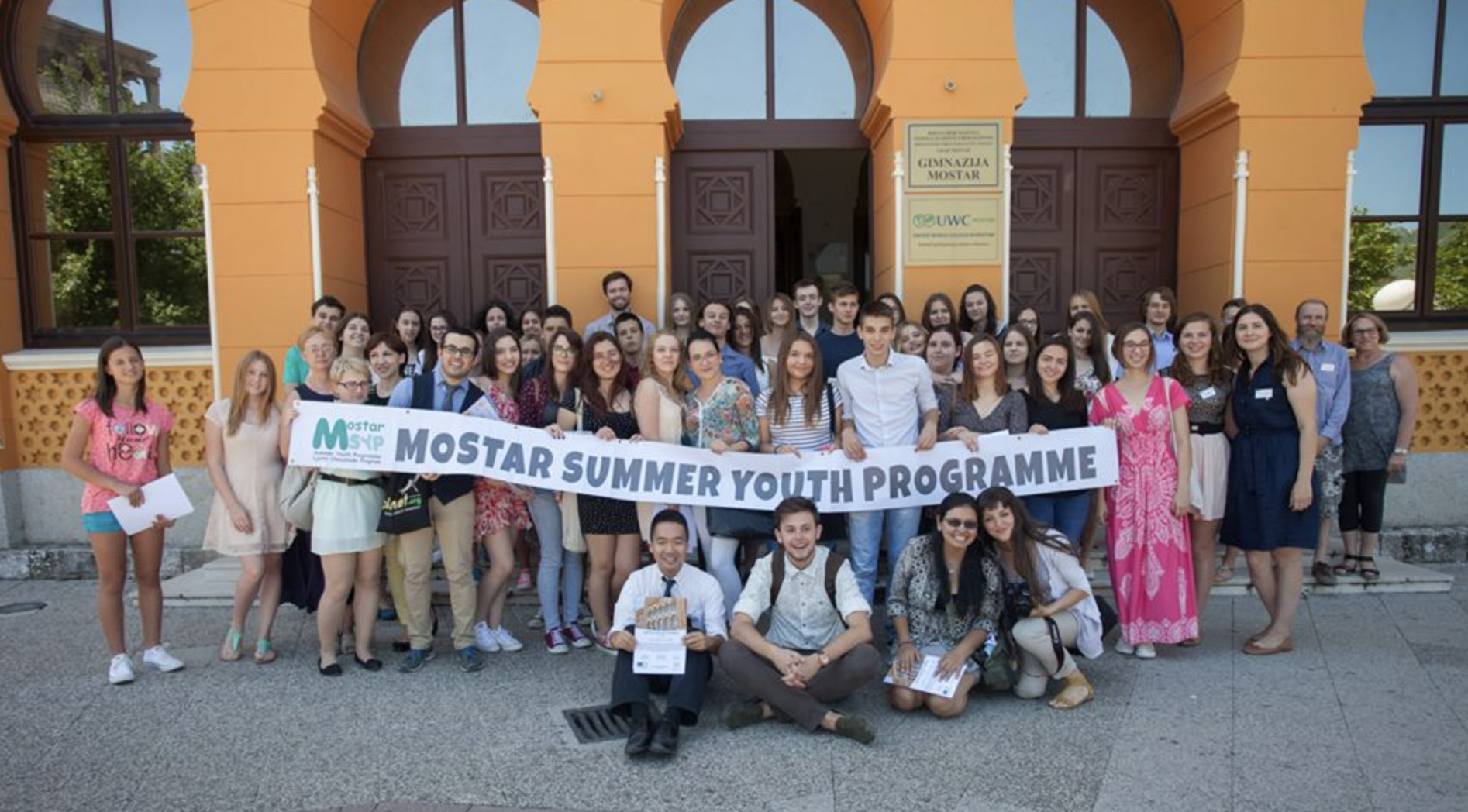 Students at the Mostar Summer Youth Program (2015)