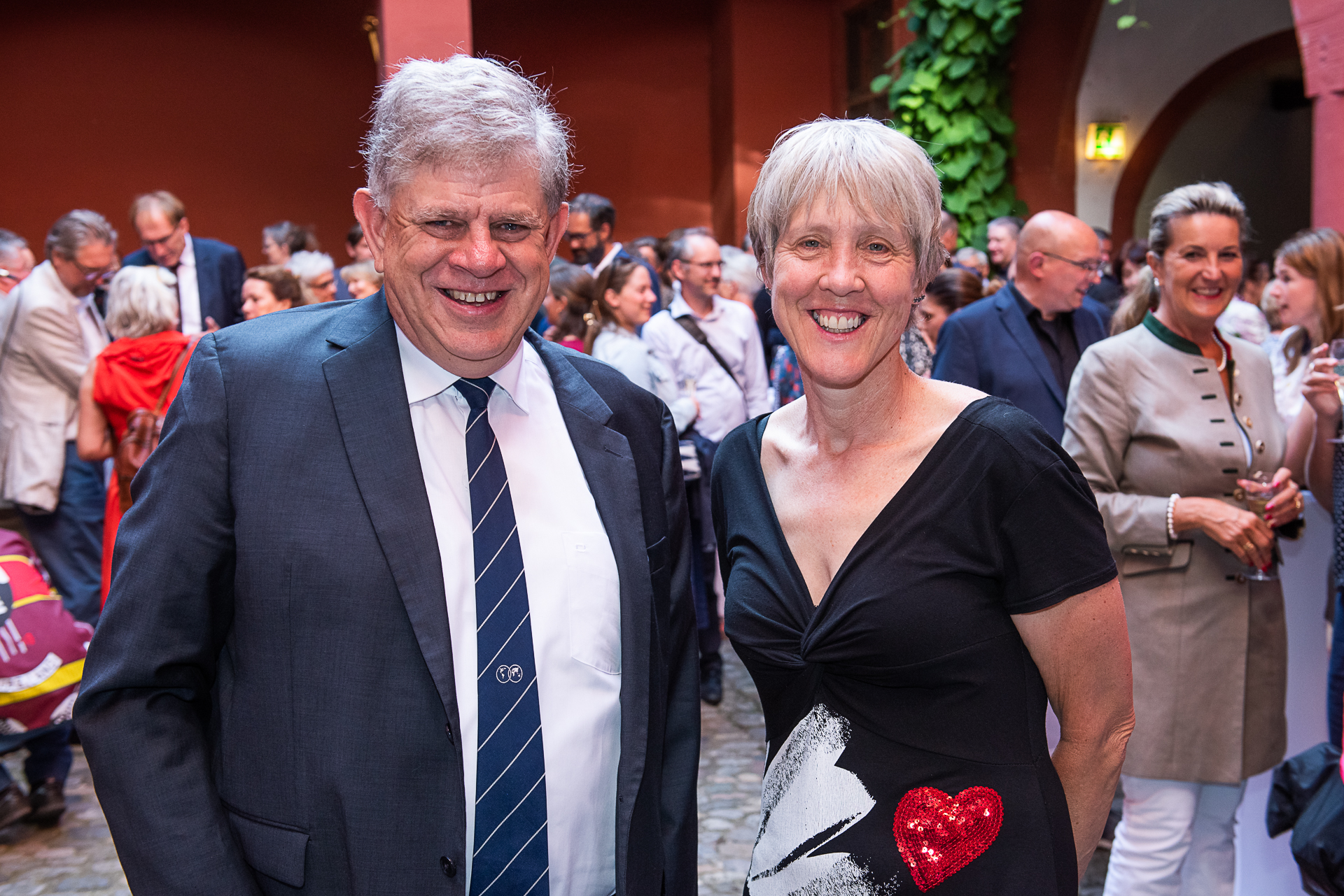 Laurence Nodder and Helen White