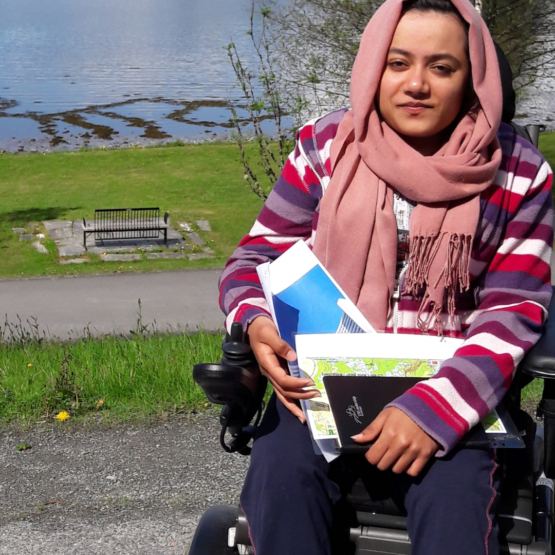 Iraqi UWC scholarship student Sara Al-Husaynet