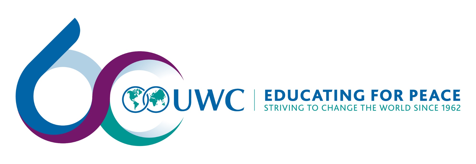 UWC 60th Anniversary - Educating for peace, striving to change the world since 1962