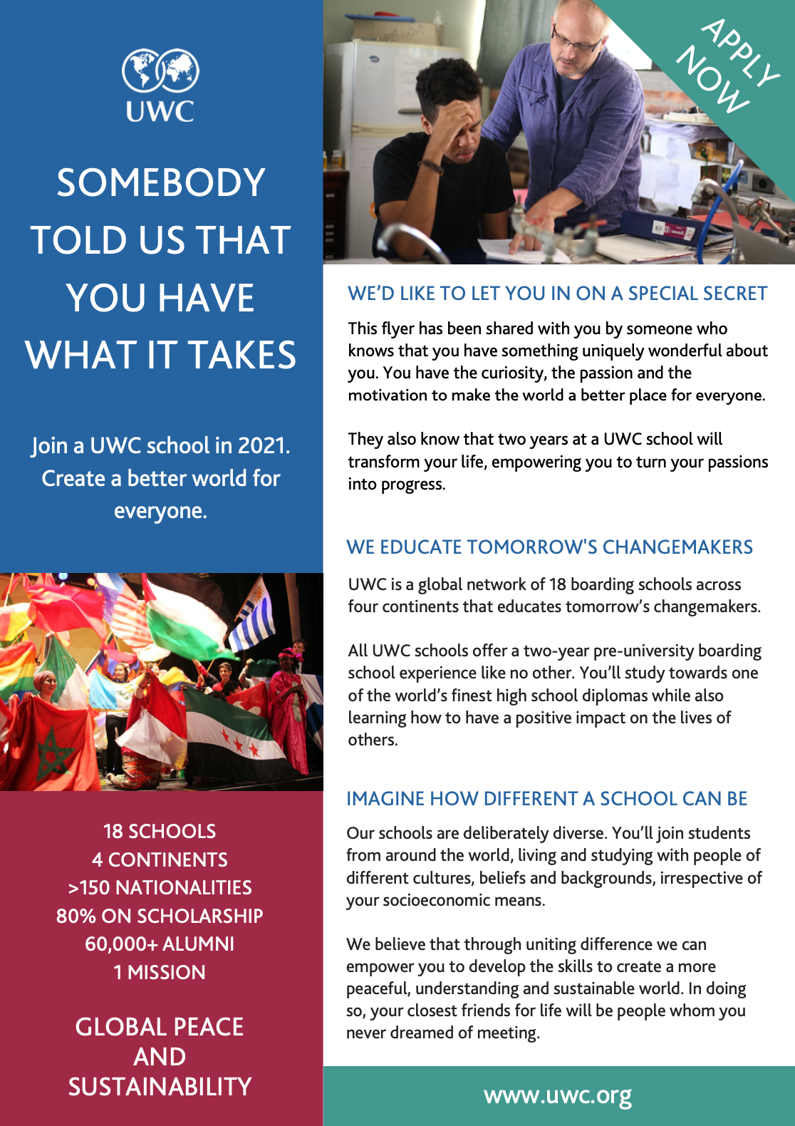 flyer students